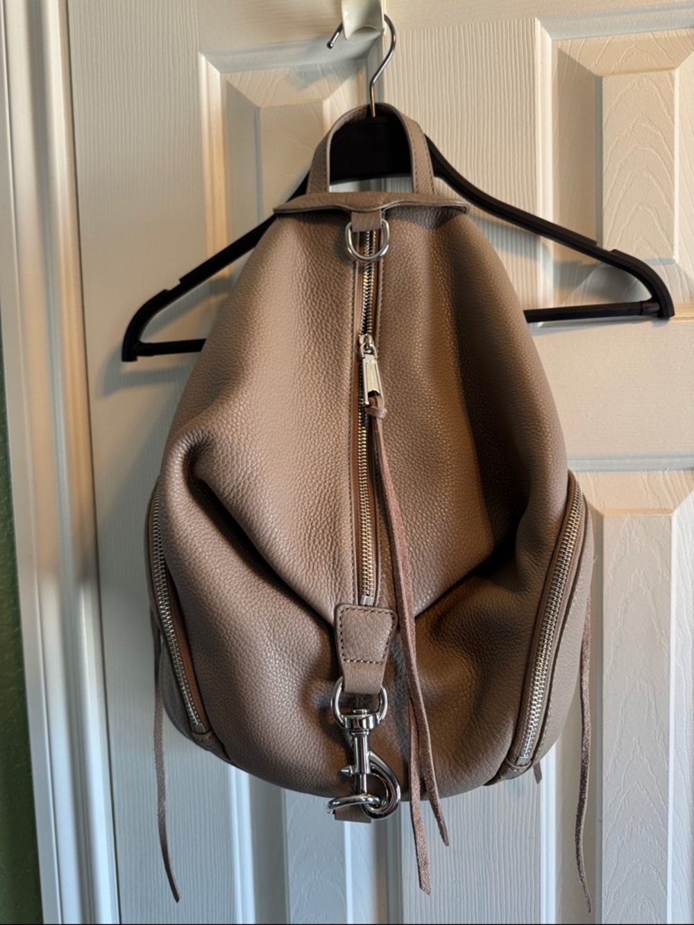 Rebecca Mincoff Julian Backpack in Sandrift